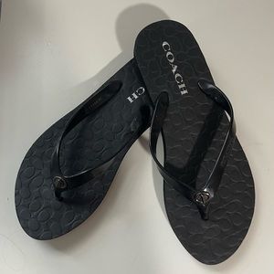 Coach flip-flops